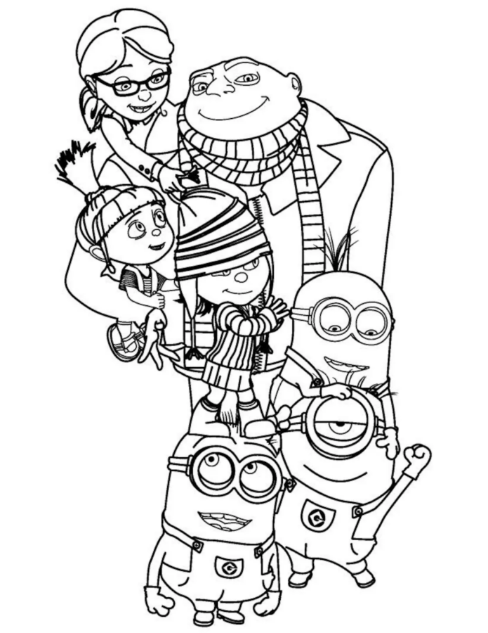 Aventuras e Minions em Família Alegre