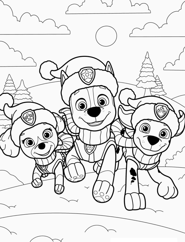 Aventuras na Neve com a Patrulha Canina