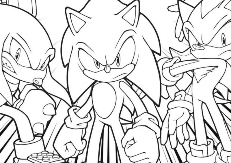 Aventuras para Colorir: Sonic e Amigos