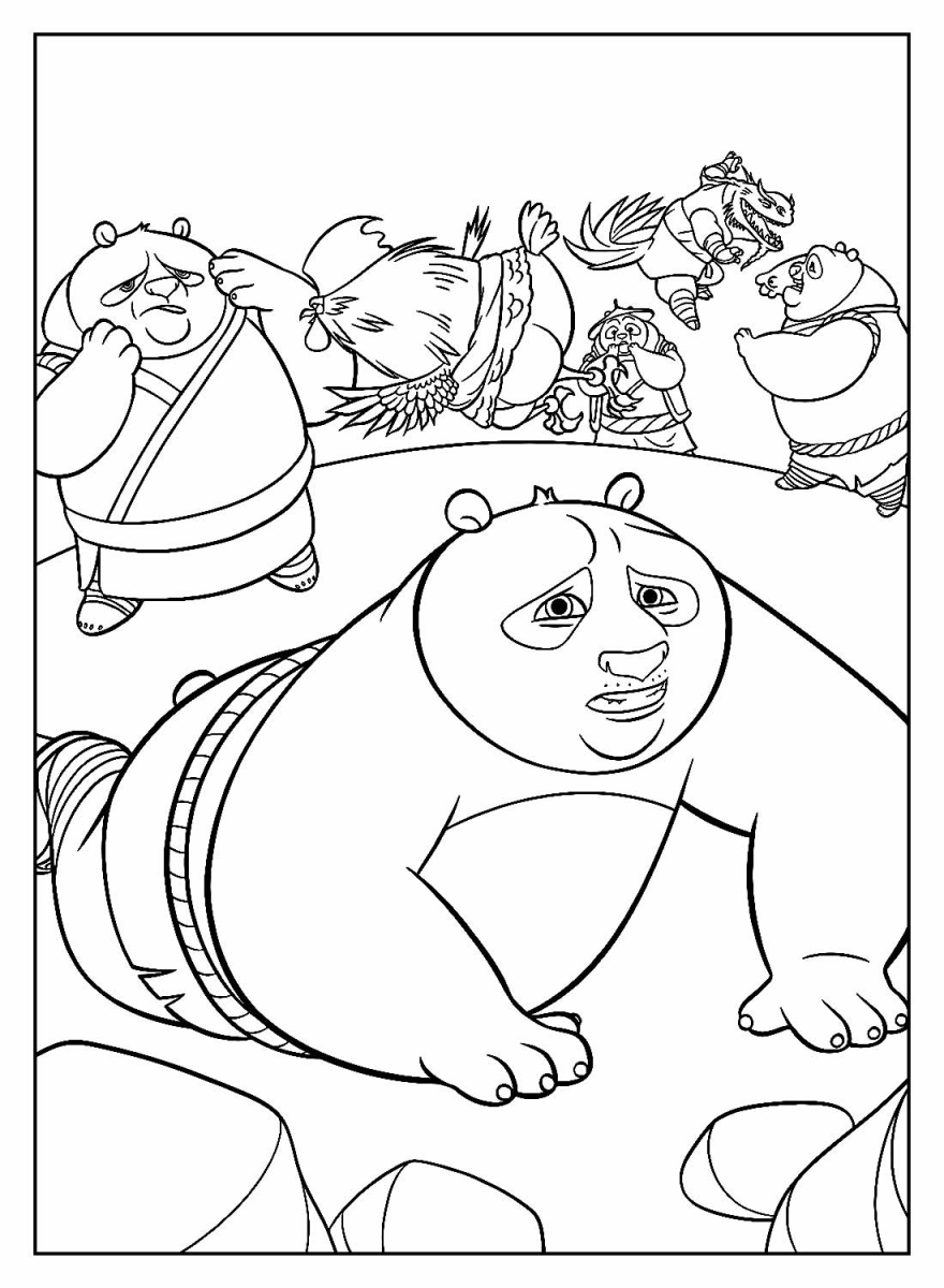 Aventuras de Po e Seus Amigos Kung Fu