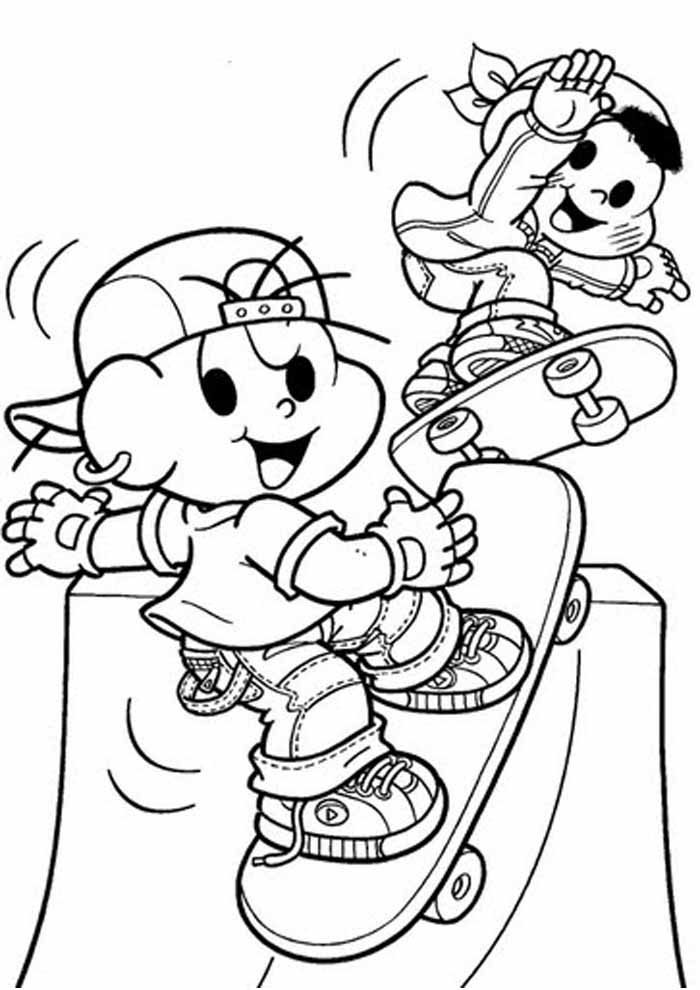 Aventuras Radicais com Cascão e Cebolinha