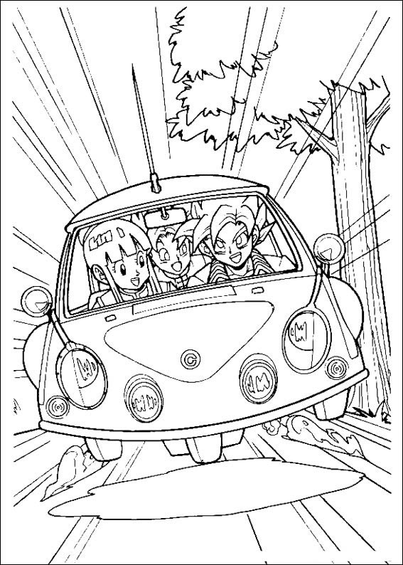 Aventuras sobre Rodas com Trunks e Goten