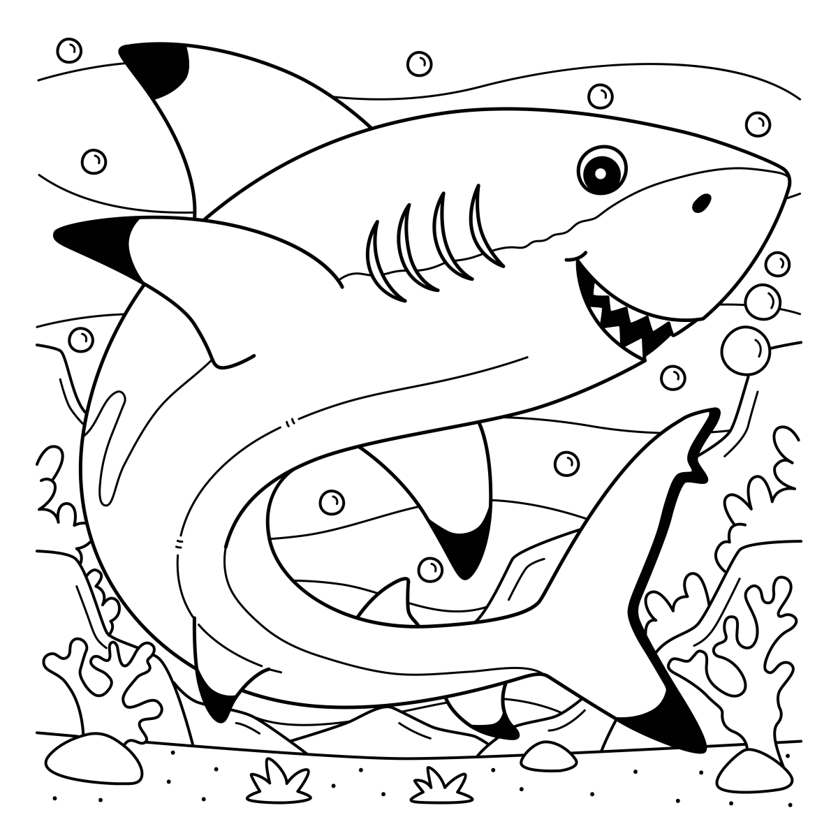Aventuras Submarinas com o Tubarão Encantado