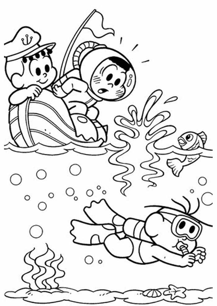 Aventuras Submarinas da Turma da Mônica