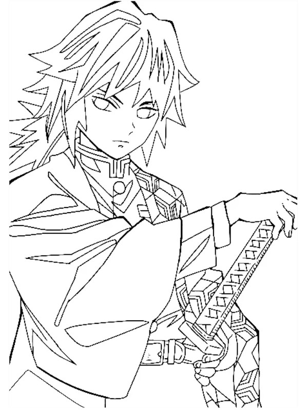 Aventure-se com Giyu Tomioka de Demon Slayer
