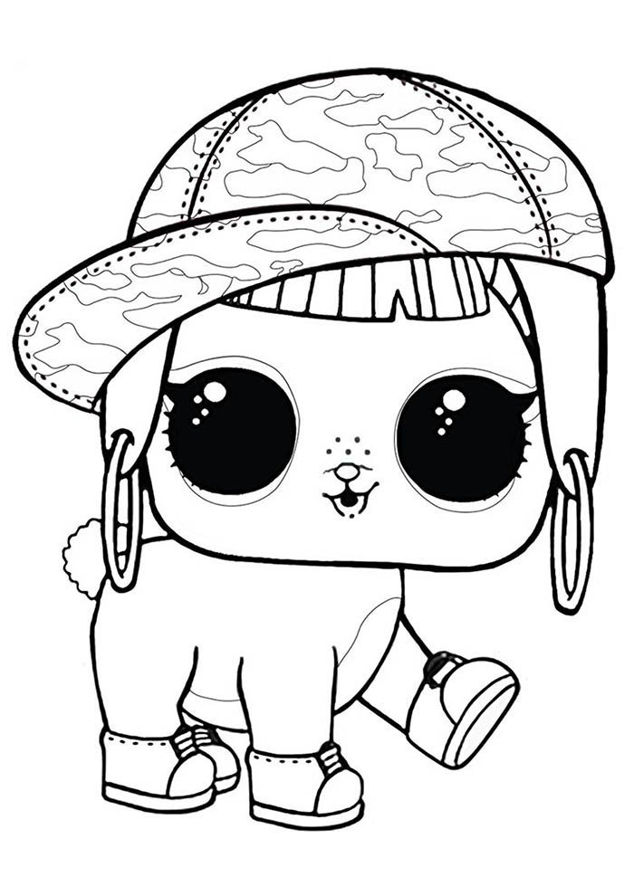 Aventureira de LOL Surprise Pronta para Colorir