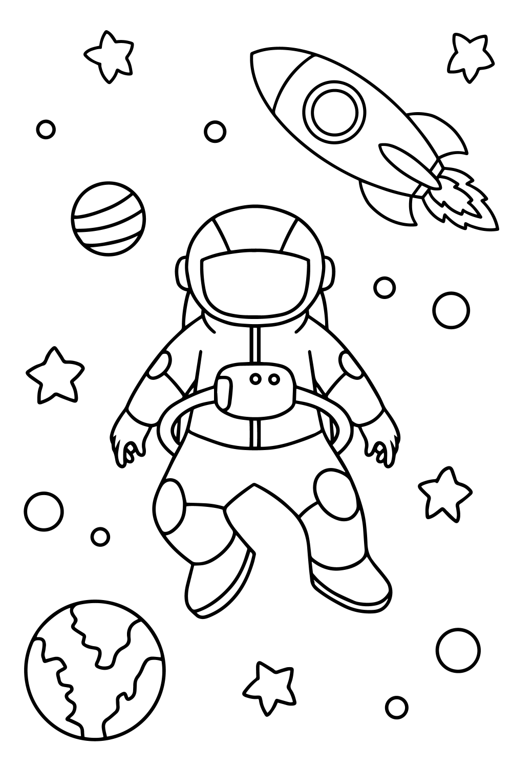 Aventureiro Espacial em Missão Cósmica