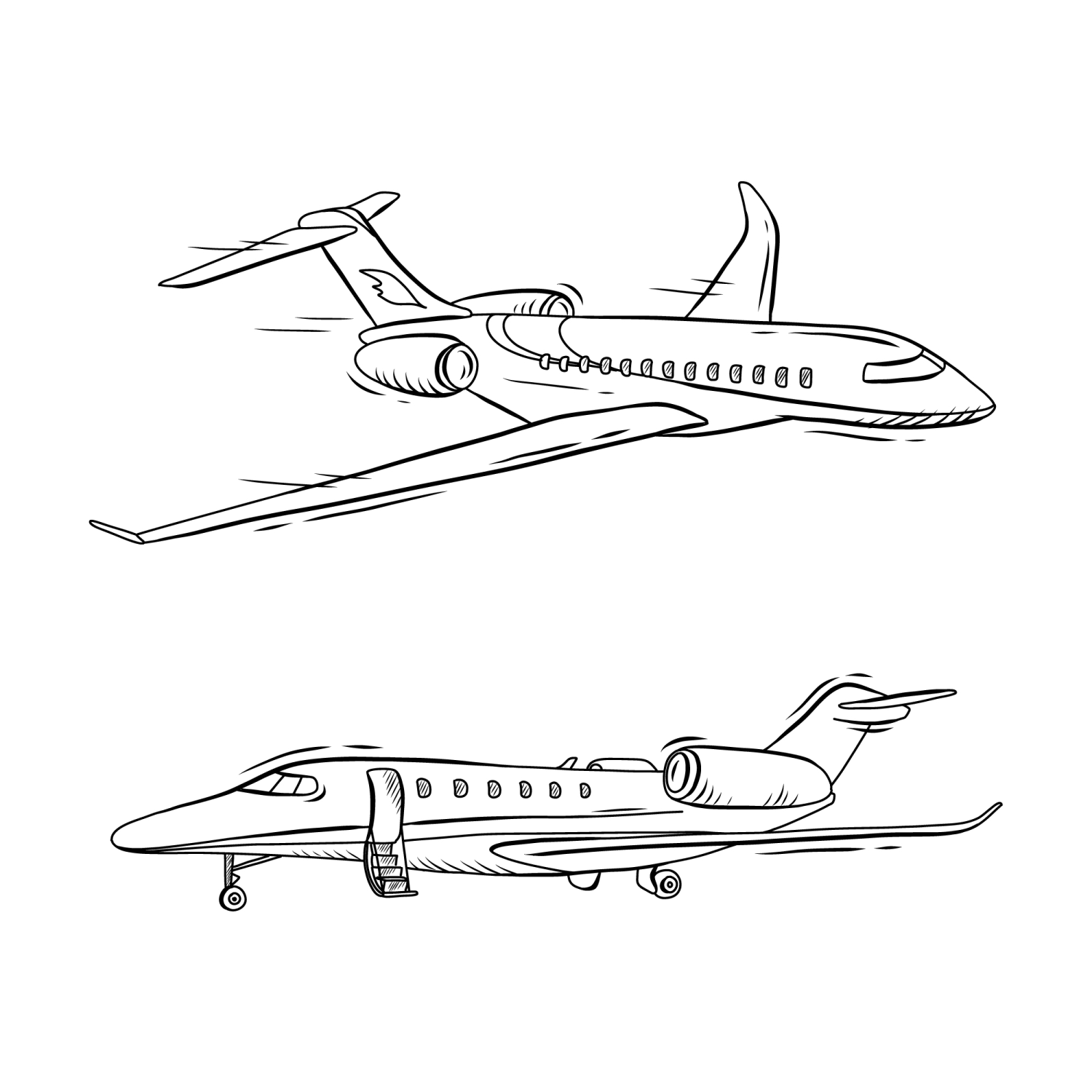 Aviões Prontos para Decolar