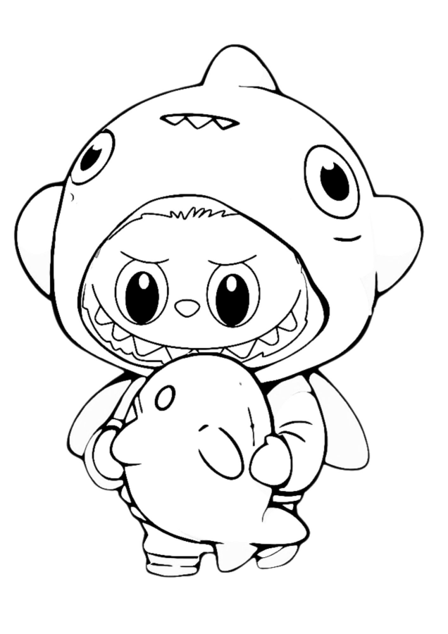 Baby Shark Aventuras para Colorir