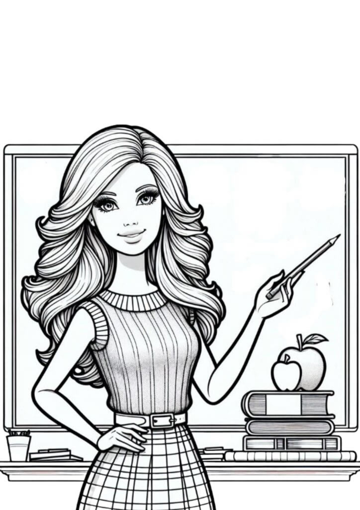 Barbie como Professora Inspiradora