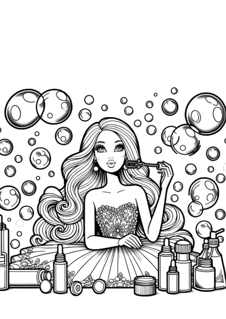 Barbie em Um Dia de Beleza Espumante