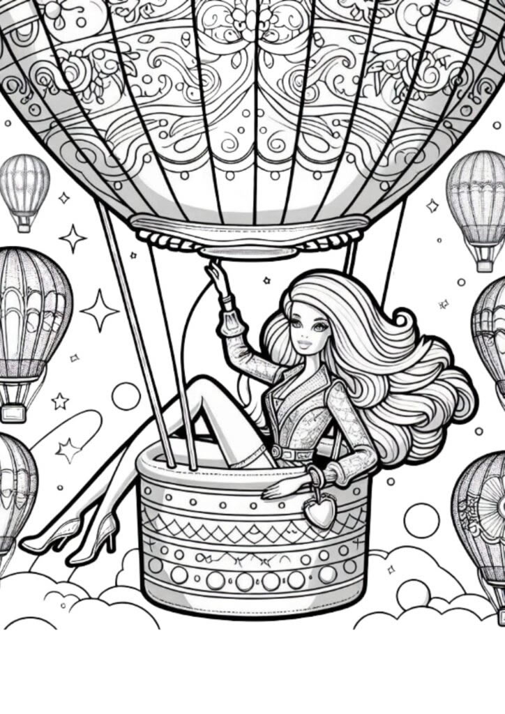 Barbie nas Alturas: Aventura no Balão