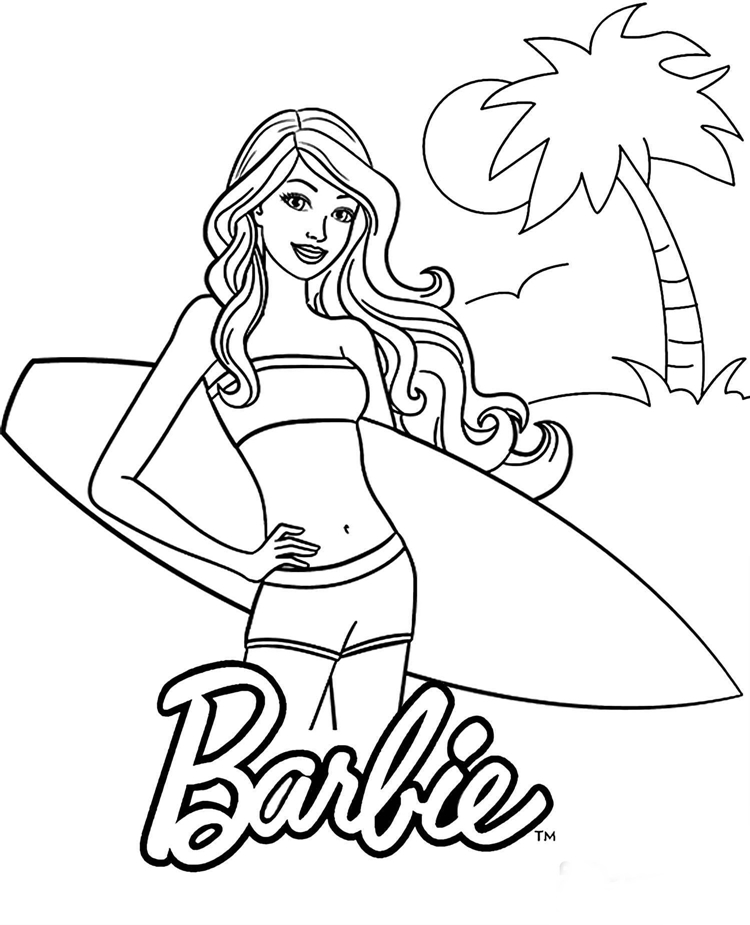 Barbie no Paraíso do Surf