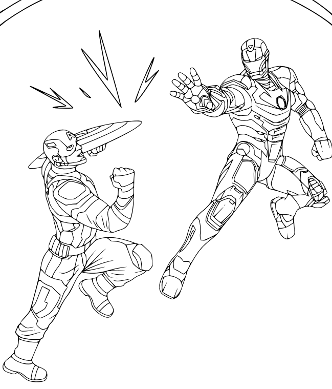 Batalha Épica: Capitão América vs Homem de Ferro