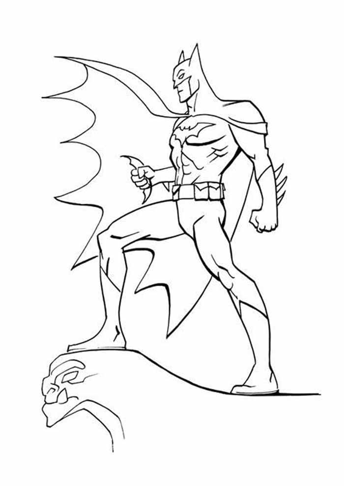 Batman em Silhueta: Pronto para a Ação