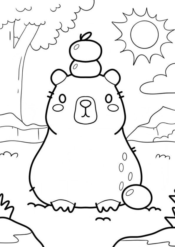 Bear's Peaceful Orchard Adventure