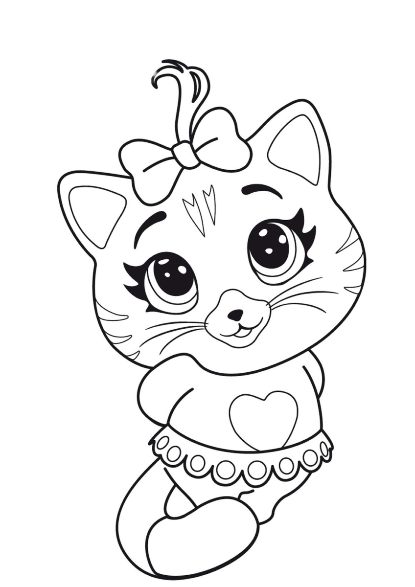 A Bela Gatinha da Série 44 Gatos