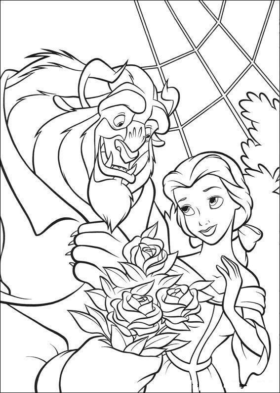 Belle e a Fera em Conto de Amor