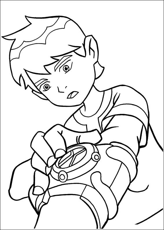 Ben 10 Acionando o Omnitrix