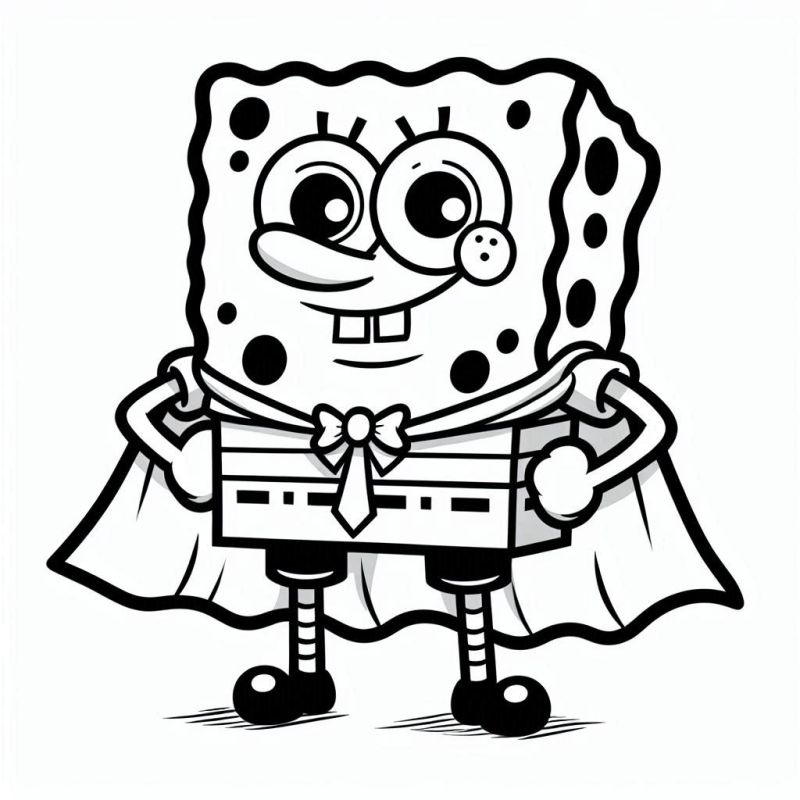 Bob Esponja com Poderes de Super-herói