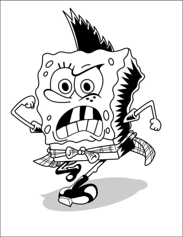 Bob Esponja Estiloso em Ação