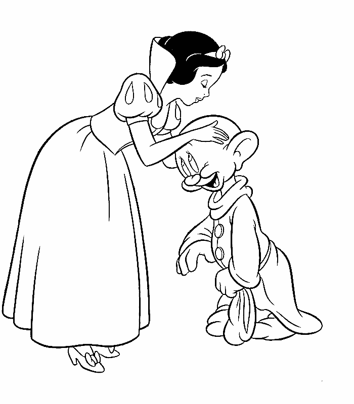 Branca de Neve e Dunga: Um Momento Encantador