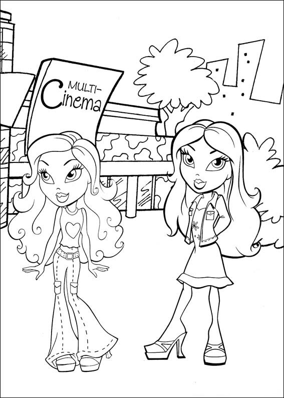 Bratz no Cinema: Colorindo com Estilo