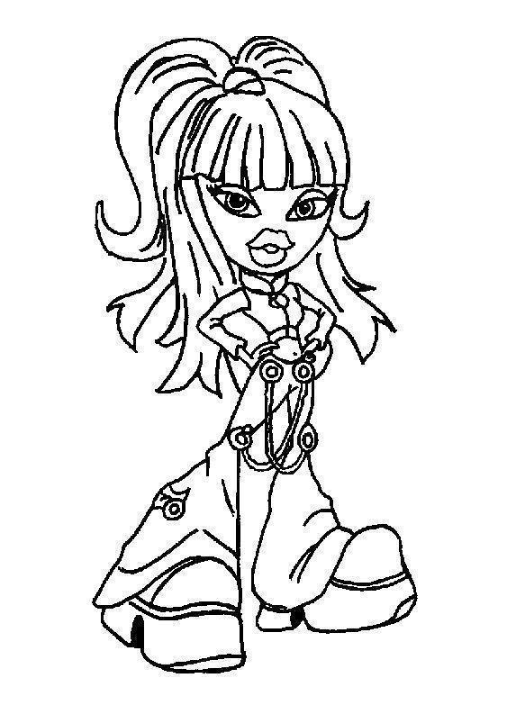 Desenho Fashion das Bratz