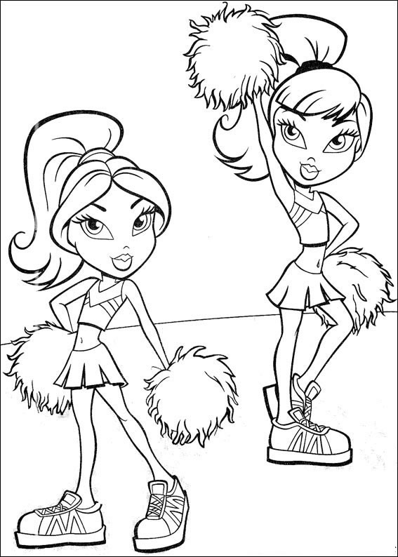 Estilo Bratz como Líderes de Torcida