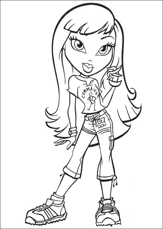 Estilo e Charme de Uma Bratz