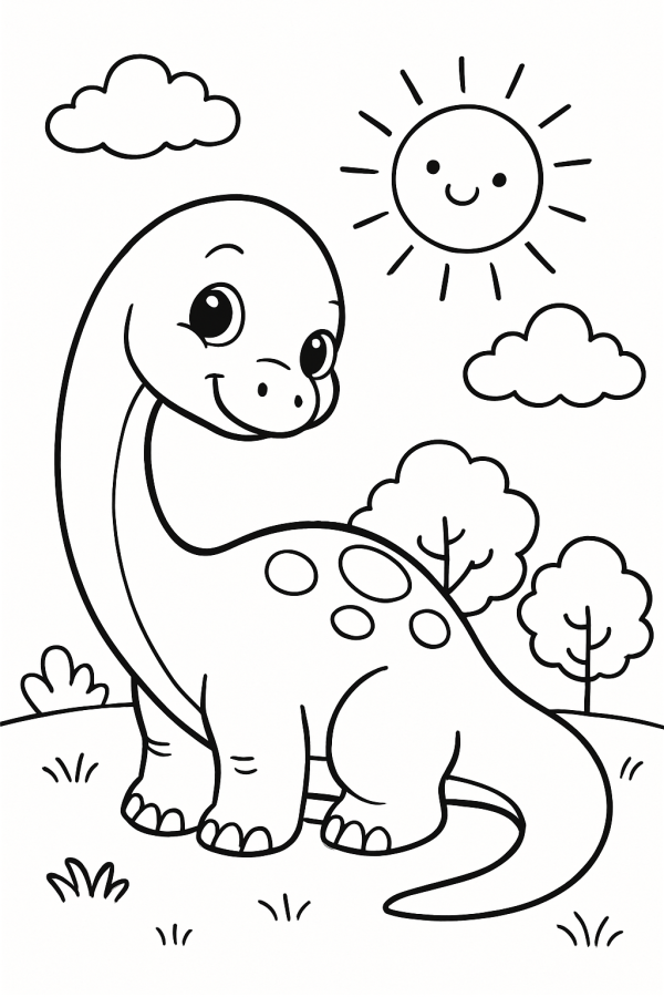 Brincando com o Dino Sorridente