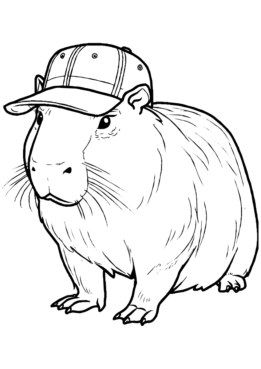 Capivara com Estilo
