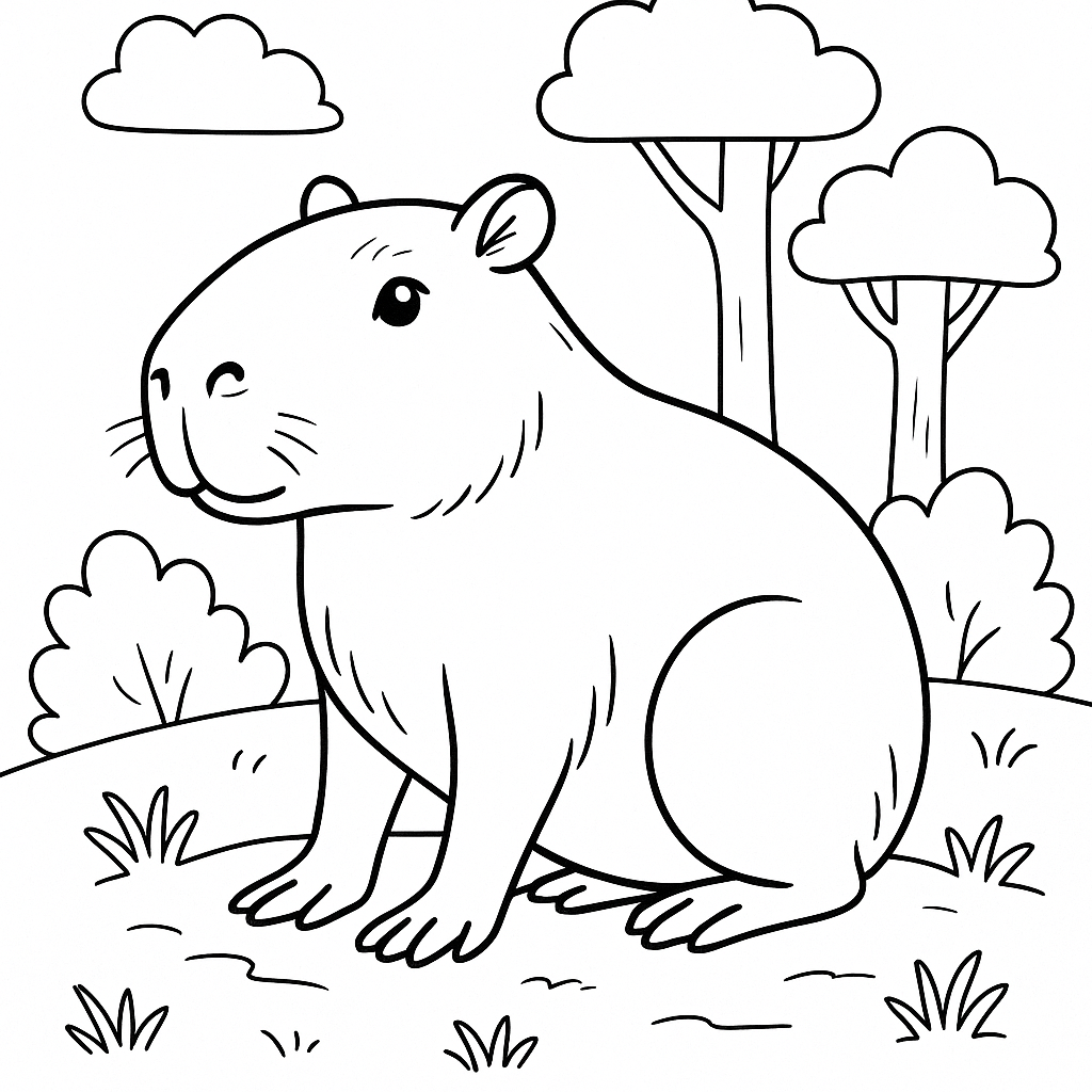 A Capivara no Jardim Encantado