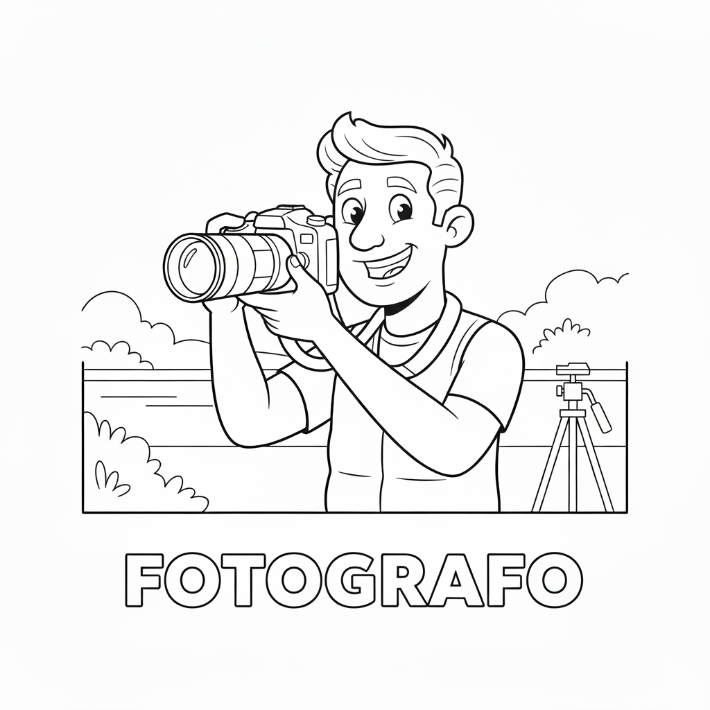 Capture o Mundo com Cor: O Fotógrafo