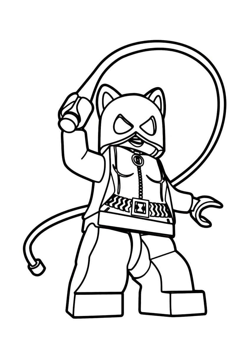 Liberte o Estilo de Catwoman em LEGO