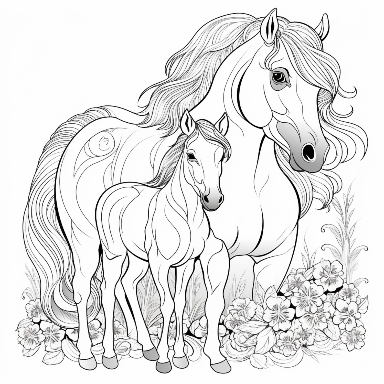 Cavalos Majestosos: Criatividade e Beleza