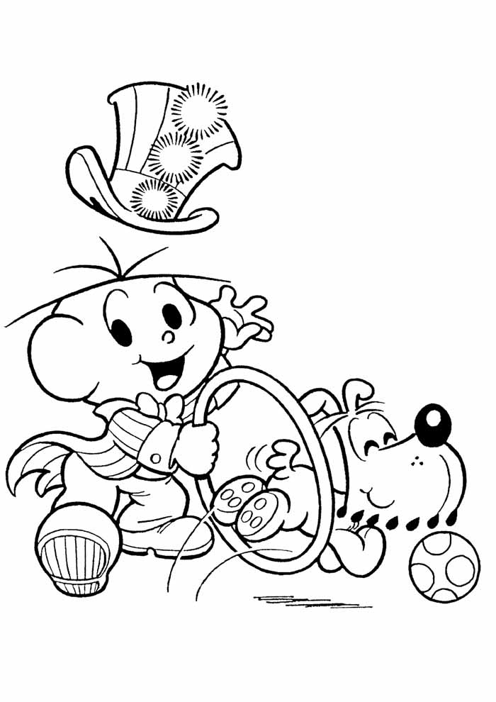 Cebolinha e Bidu em Aventura Colorida