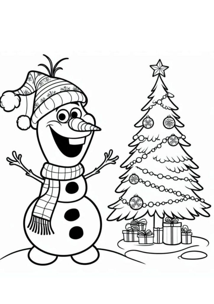 Celebre o Natal com Olaf!