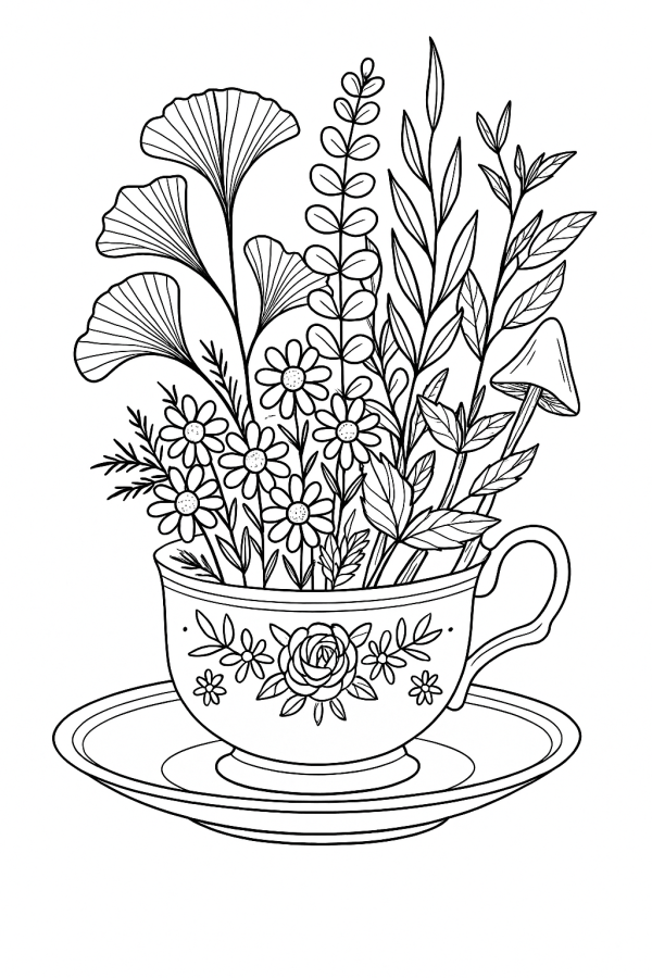 Chá das Flores Encantadas