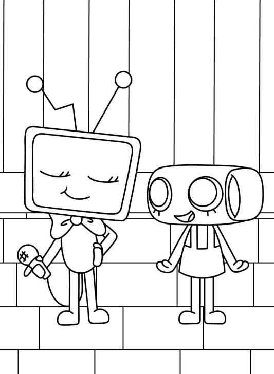 Os Charme dos Robôs no Mundo de Dandy