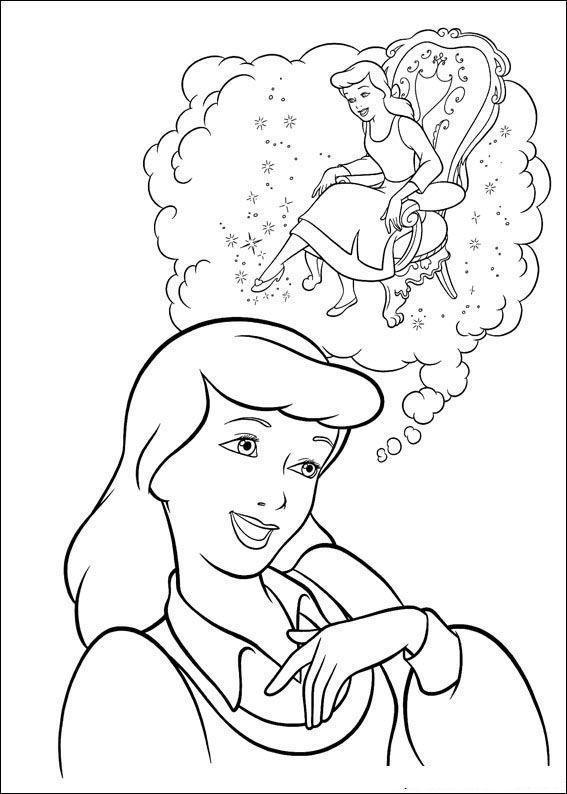 Cinderela Sonhando com a Magia