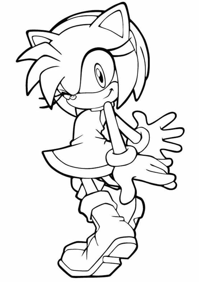 Colore a Charmosa Amy Rose