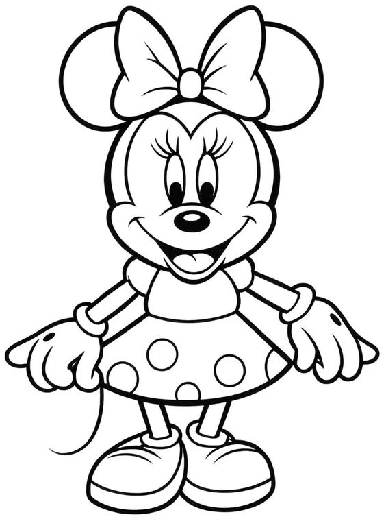 Colore a Mágica Minnie Mouse