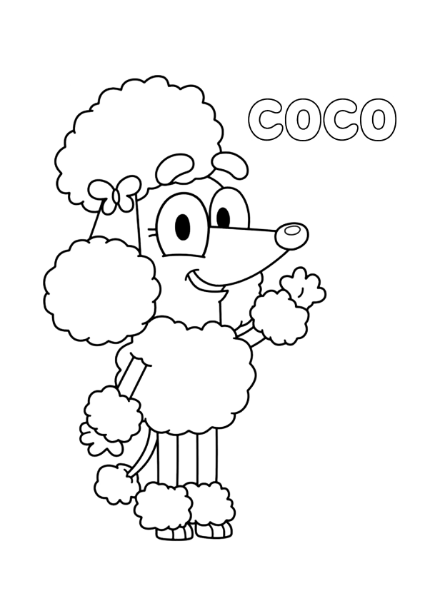 Colorindo a Amigável Coco