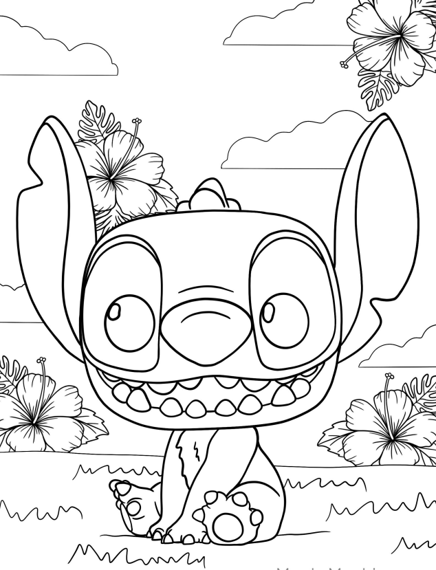 Colorindo a Aventura com Stitch