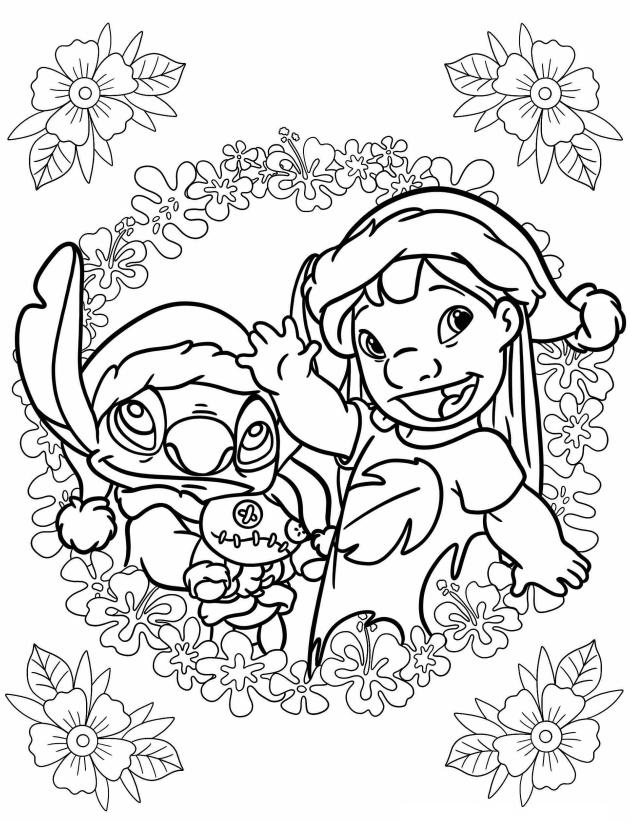 Colorindo a Aventura de Lilo e Stitch