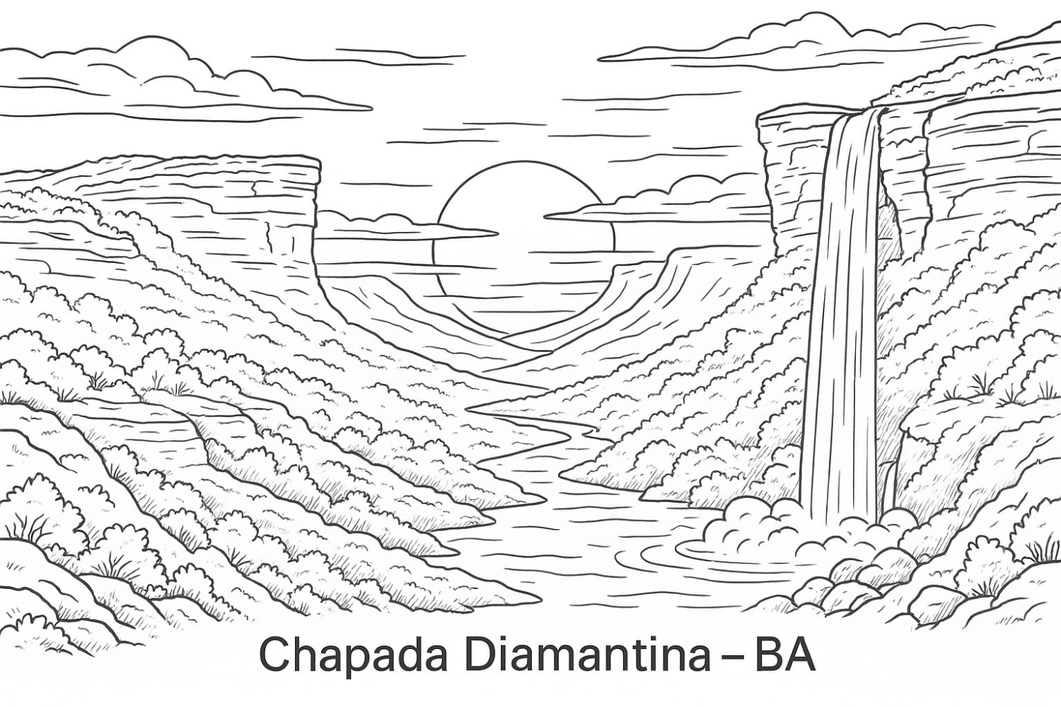 Colorindo a Chapada Diamantina