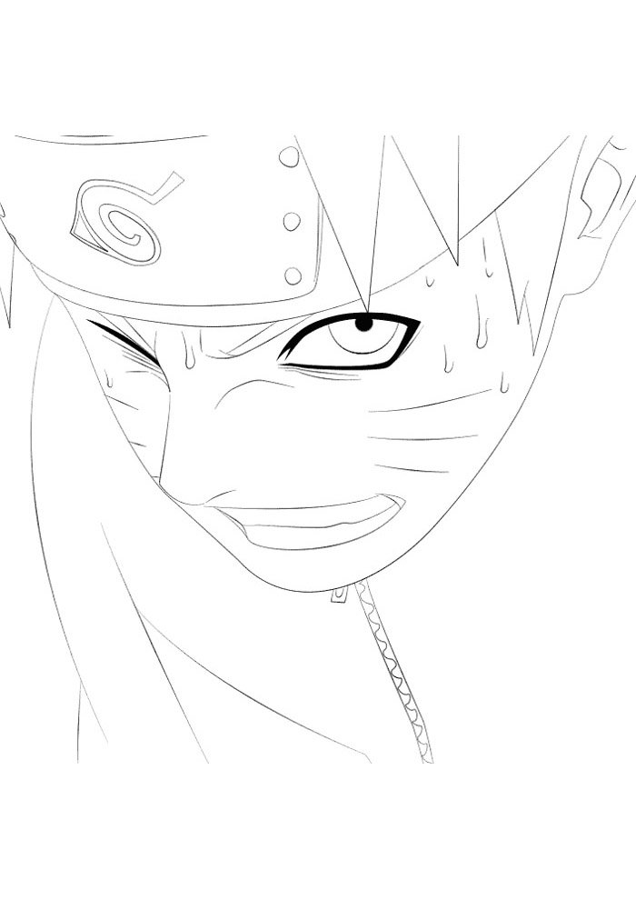 Colorindo a Determinação de Naruto Uzumaki
