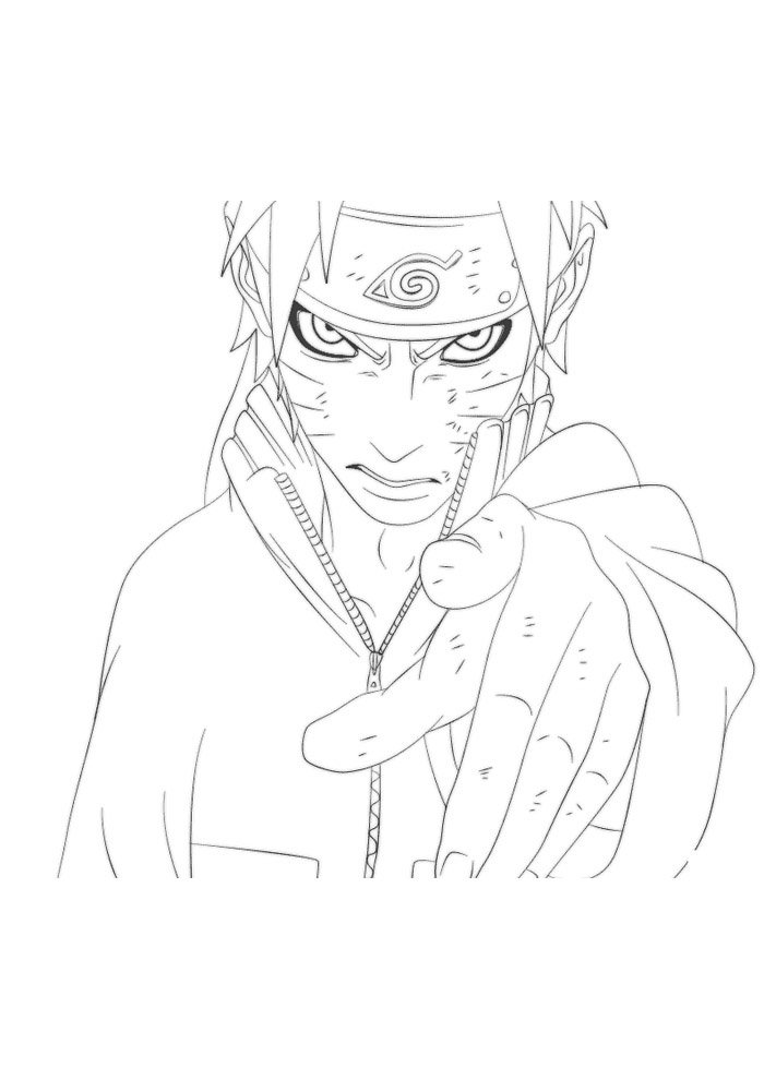 Colorindo a Energia de Naruto Uzumaki