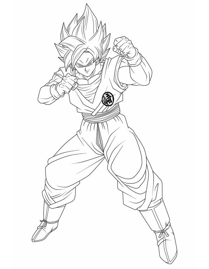 Colorindo a Força do Super Saiyajin